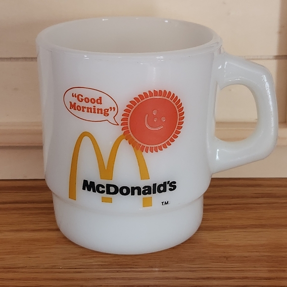 Anchor Hocking Other - Anchor Hocking McDonald's Good Morning Mug Vintage McDonalds Coffee Mug VTG